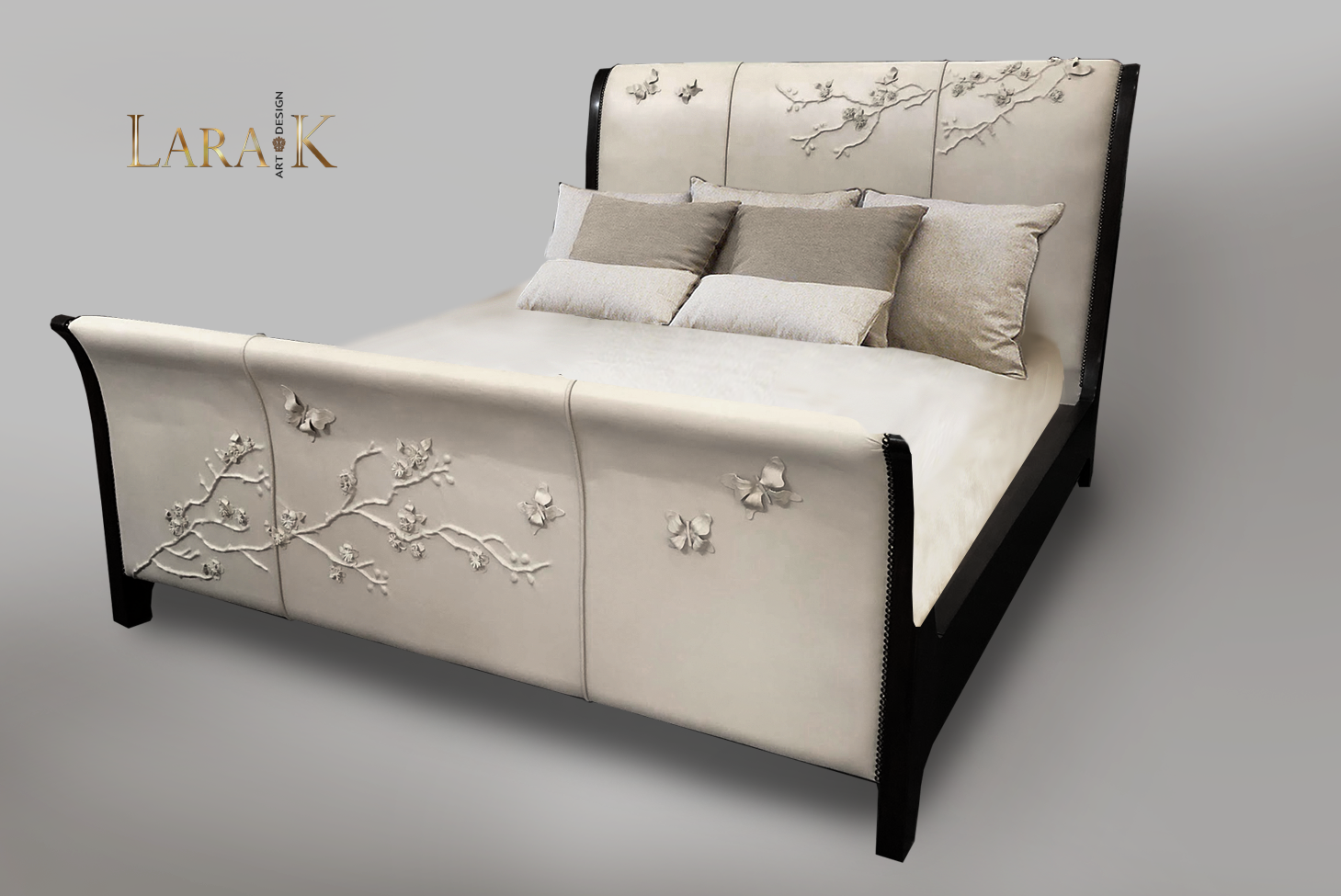 Bed - Blossom Bed - Luxury-furniture-details - THOMAS & GEORGE ARTISAN FURNITURE - Thomas & George Fine Furniture Inc.