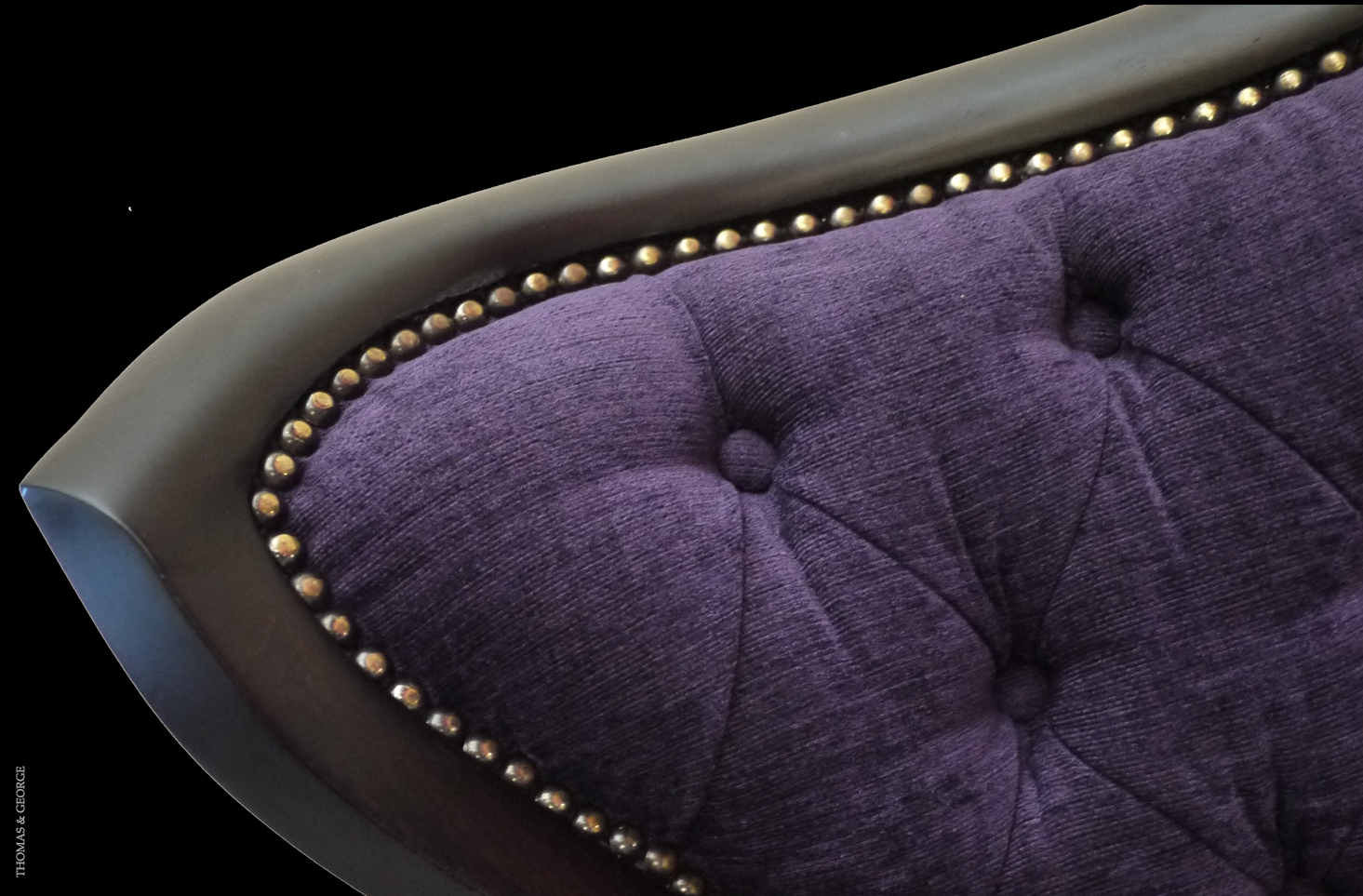 Passion Flower Petal Chair - Luxury-furniture-details - THOMAS & GEORGE ARTISAN FURNITURE - Thomas & George Fine Furniture Inc.