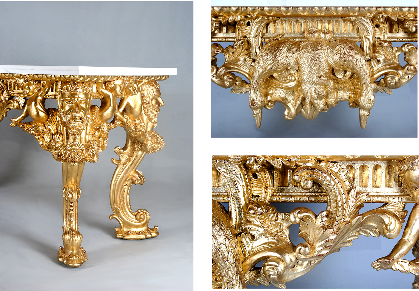 St Giles Console - Luxury-furniture-details - THOMAS & GEORGE ARTISAN FURNITURE - Thomas & George Fine Furniture Inc.